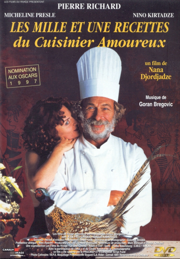 CUISINE,CINEMA,PASSION,AMOUR,DVD,FILM,PIERRE RICHARD