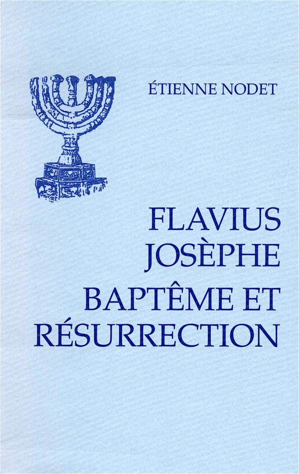 lire,livre,etienne nodet,flavius josephe